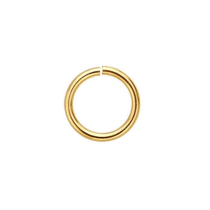 Anello di giunzione tondo 6,5 mm in oro giallo 14/20 gold-filled