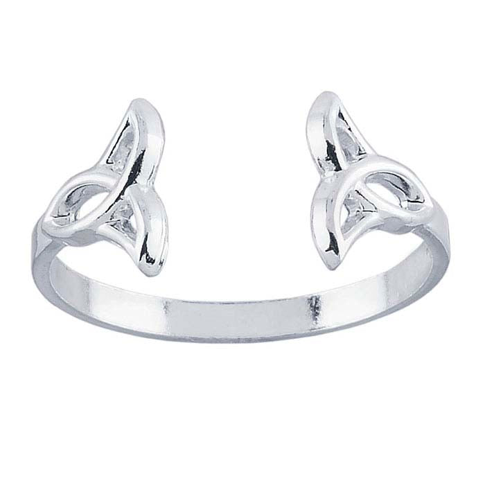 Anillo celta de plata de ley
