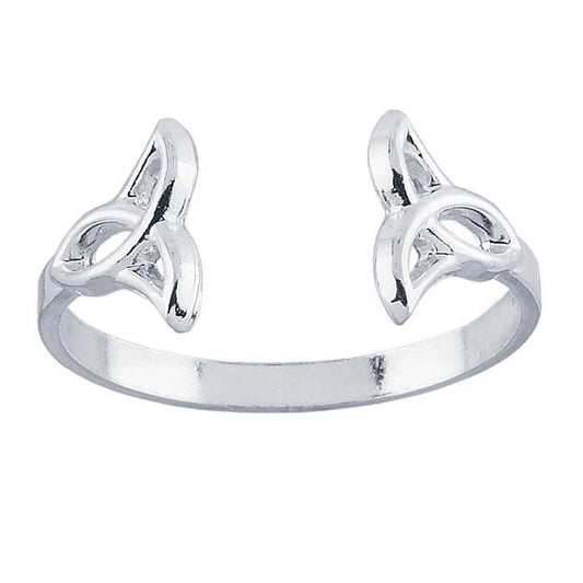 Keltischer Ringschaft aus Sterlingsilber