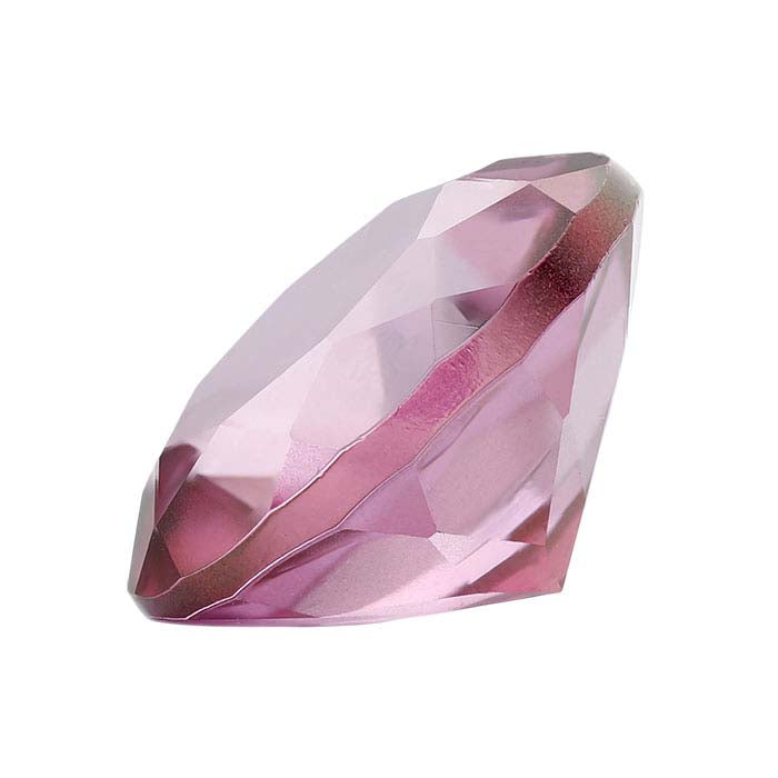 Azotic® Pure Pink Topaz Round Faceted Gemstone