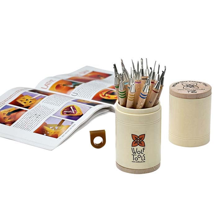 Wolf Wax Carving Tools, Set of 18
