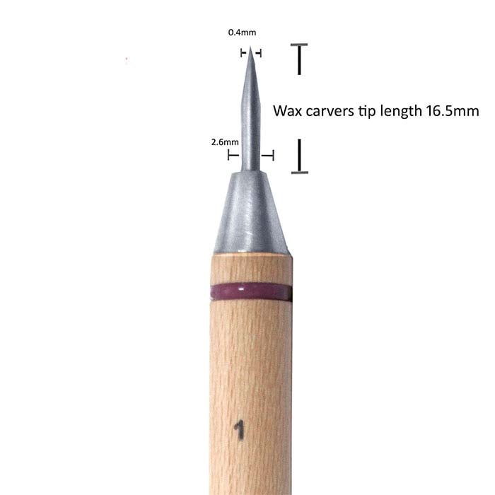 Wolf Wax Tool Set, Styles #1-#6, Basic
