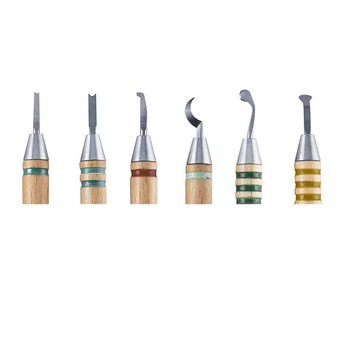 Wolf Wax Tool Set, Styles #13-#18, Specialty