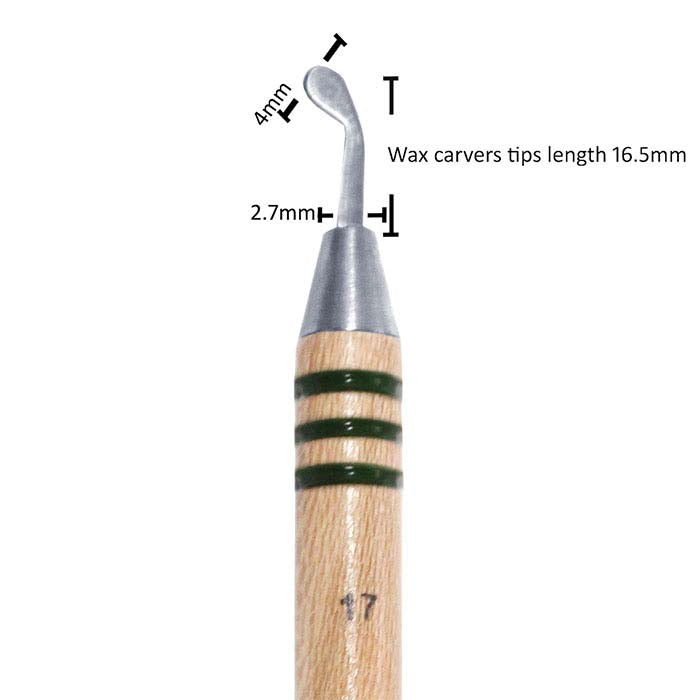 Wolf Wax Tool Set, Styles #13-#18, Specialty