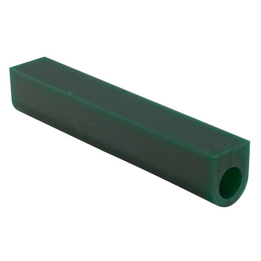 Matt™ Green Wax Ring Tube, Flat-Top, Center Hole