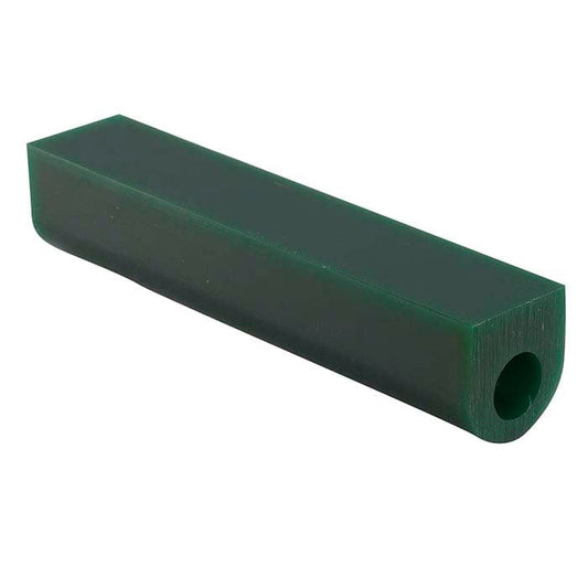 Matt™ Green Wax Ring Tube, Flat-Top, Center Hole