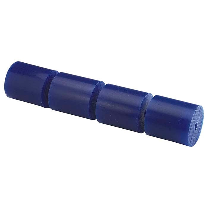 Matt™ Blue Wax Rod for Mini-Lathe, 33.34mm dia.