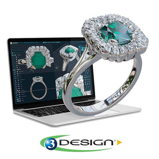 3DESIGN CAD Software for Jewelry Creation