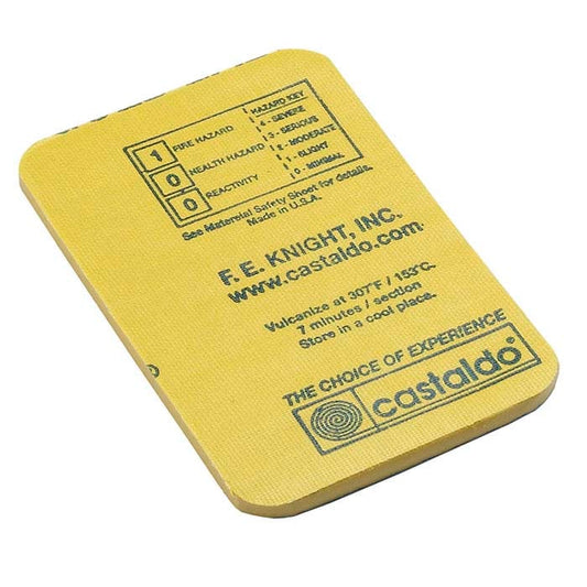 Castaldo® Gold Label 3.17mm Natural Mold Rubber Redi-Cut Pre-Cut Forms, 2.27 kg.