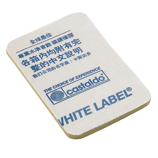 Castaldo® White Label 3.17mm Natural Mold Rubber Redi-Cut Pre-Cut Forms, 2.27 kg.