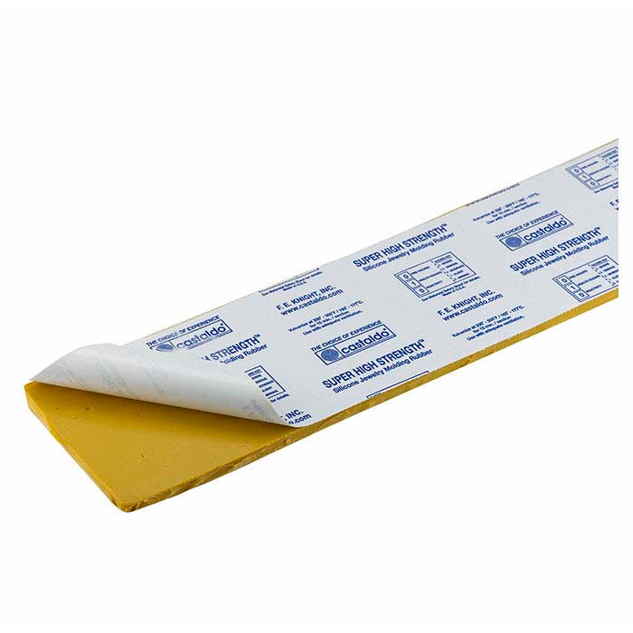 Castaldo® Super High-Strength 9.52mm Silicone Mold Rubber Strips, 2.27 kg.