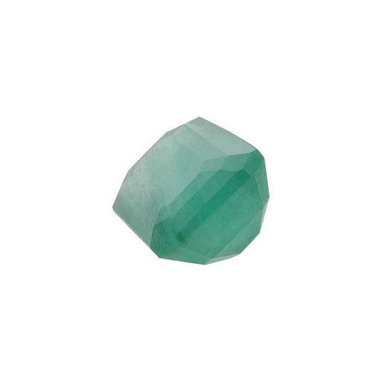 Emerald Emerald-Cut Faceted Gemstone, A-Grade