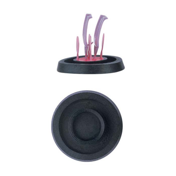 Base per sprue a ciambella in gomma, diam. 76,2 mm
