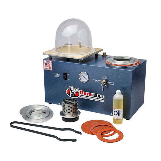 Dura-BULL® Tabletop Vacuum Investing and Casting Machine System