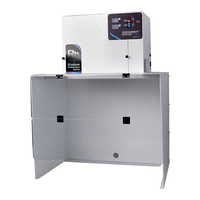 Quatro Air Desktop Mounted Rhodium Filter Cabinet