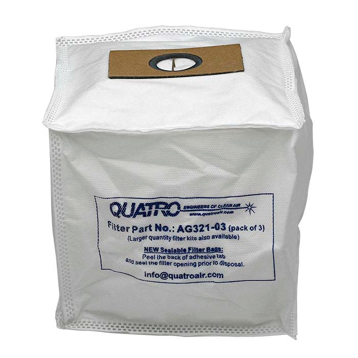 Replacement Quatro Gold Vault Sealable Cube Filter Bag