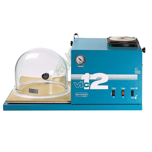 V.I.C.™ 12 Tabletop Solid- and Perforated-Flask Casting Machine, 220-Volt