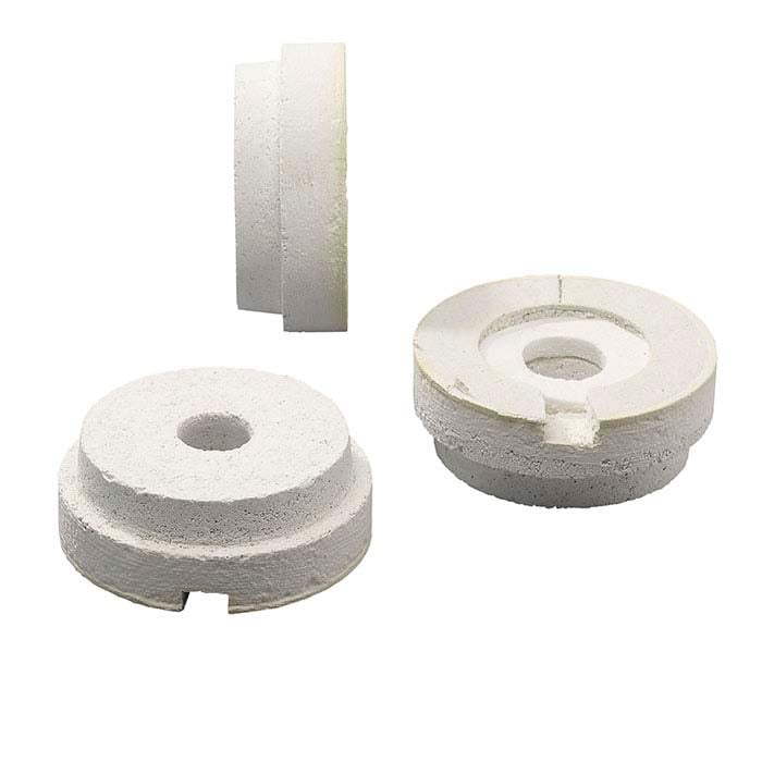 Ceramic Fiber Notched Crucible Stand for J-5