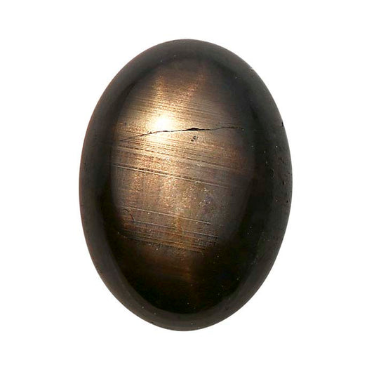 Black Star Sapphire Oval Cabochon