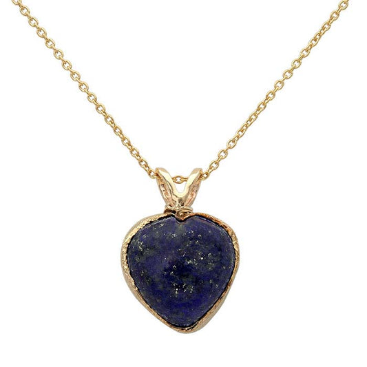 Lapis Lazuli Heart Cabochon