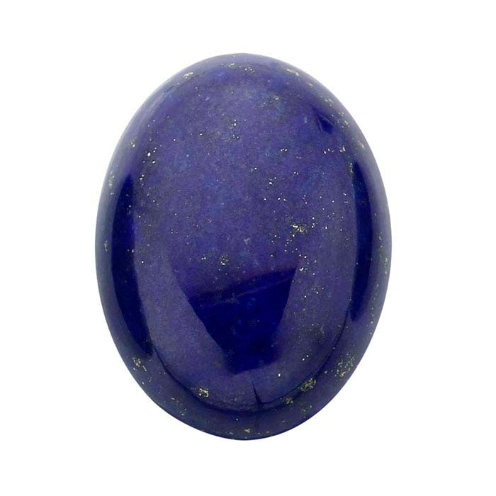 Lapis Lazuli 16 x 12mm Oval Cabochon, AA-Grade