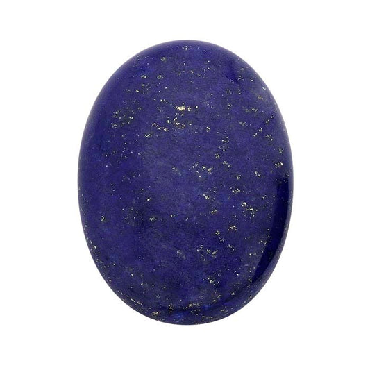 Lapis Lazuli 25 x 18mm Oval Cabochon, AA-Grade