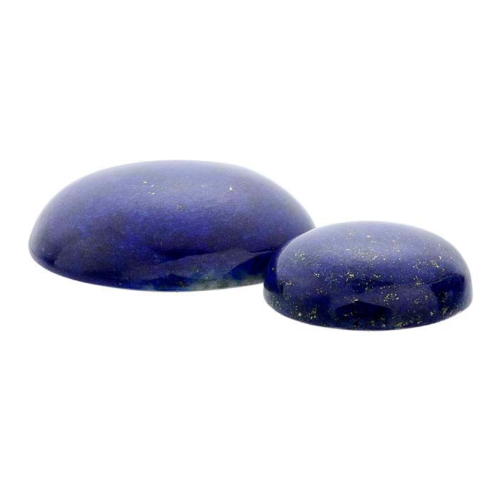 Lapis Lazuli Round Cabochons, AA-Grade