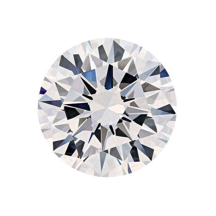 CZ 10mm Round Faceted Gemstone