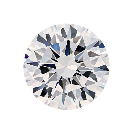CZ 12mm Round Faceted Gemstone