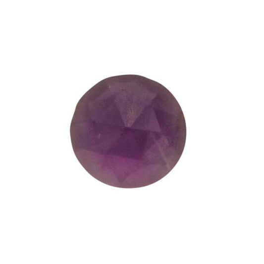 Amethyst 3mm Round Rose-Cut Cabochon