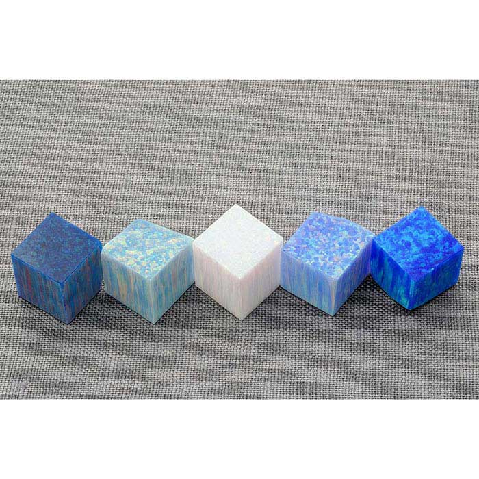 क्योसेरा फायर और स्नो ओपल 19.05mm x 19.05mm ब्लॉक