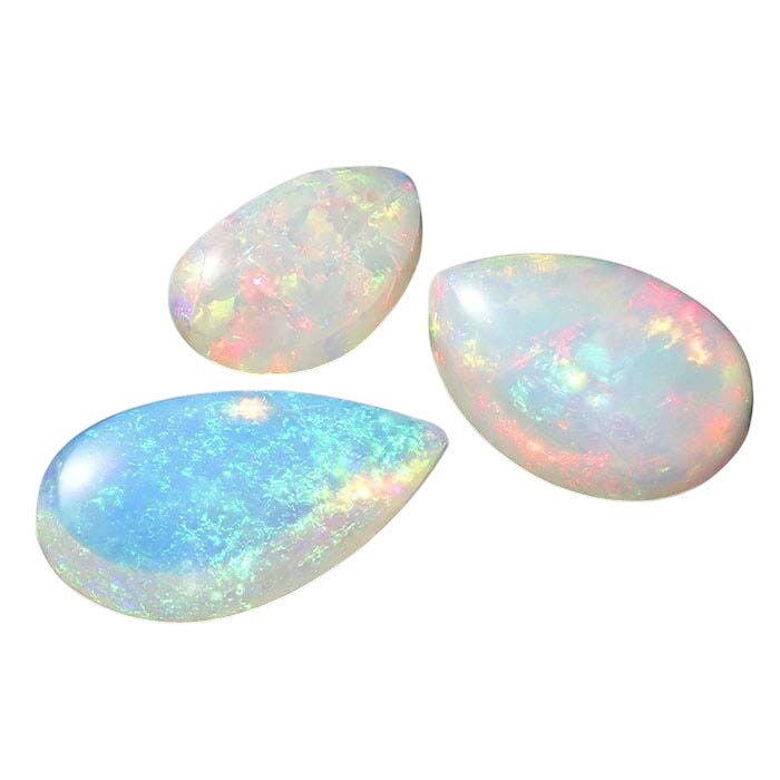 Opal Pear Cabochons, AA-Grade