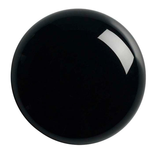 Black Onyx Round High-Dome Cabochon