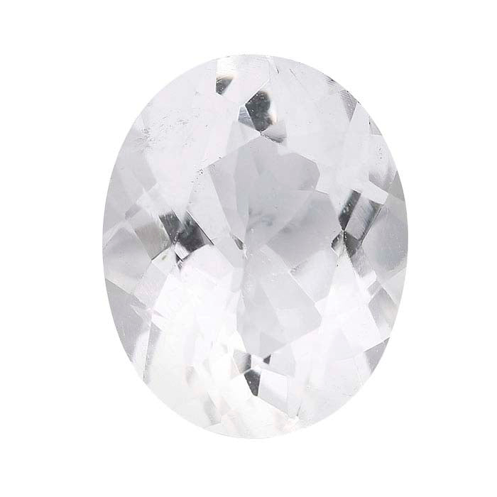 American Mined™ Arkansas Ice Quartz™ Oval Faceted Gemstones, AAA-Grade