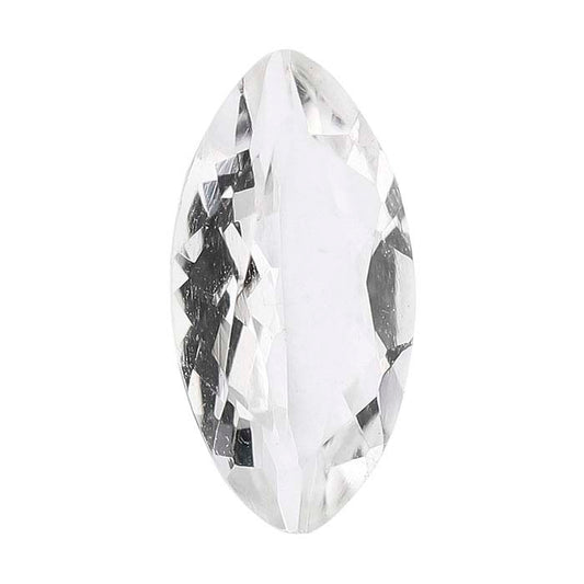 American Mined™ Arkansas Ice Quartz™ 8 x 4mm Marquise Faceted Gemstone, AAA-Grade