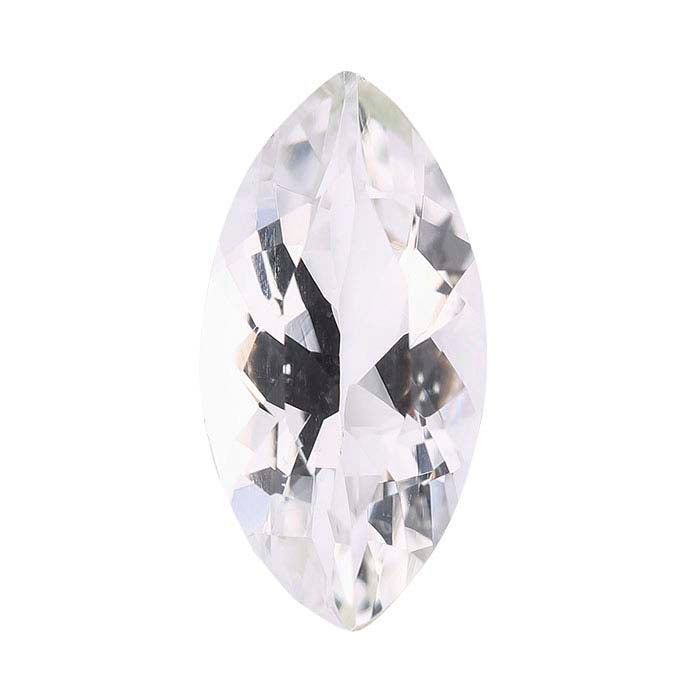 American Mined™ Arkansas Ice Quartz™ 12 x 6mm Marquise Faceted Gemstone, AAA-Grade