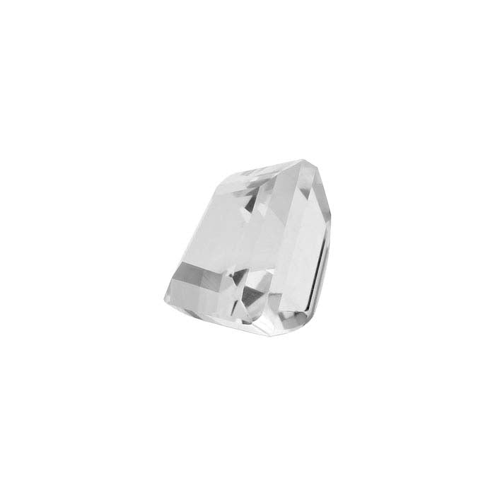 American Mined™ Arkansas Ice Quartz™ 9 x 7mm Kite Faceted Gemstone, AAA-Grade