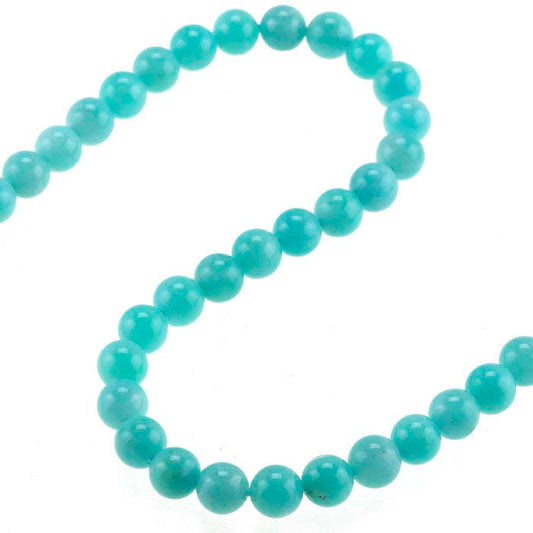 Amazonite 6mm Round Bead Strand, A-Grade