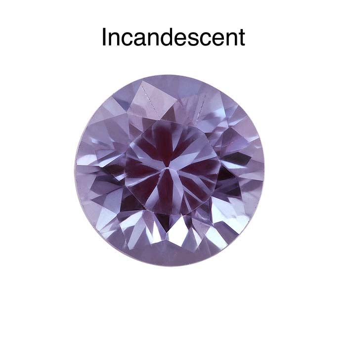 Lab-Grown Alexandrite 3mm Round Faceted Gemstone