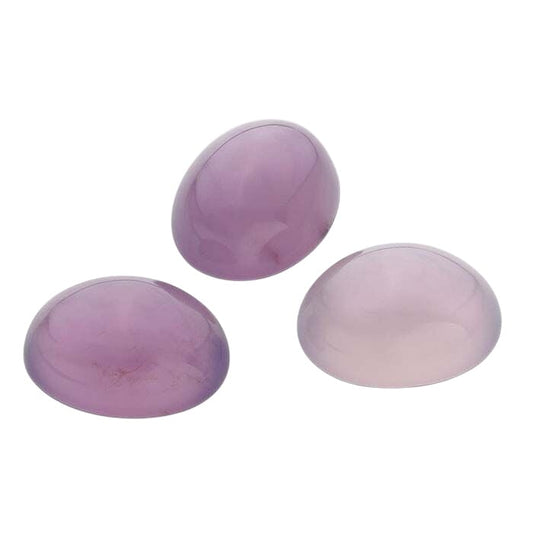 American Mined™ Nevada Purple Chalcedony Oval Cabochon