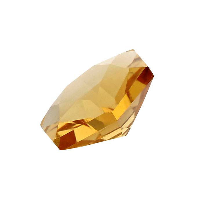 Citrine Hexagon Faceted Gemstone