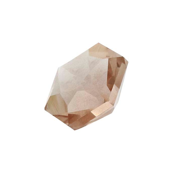 American Mined™ Oregon Schiller Sunstone™ Hexagon Faceted Gemstone