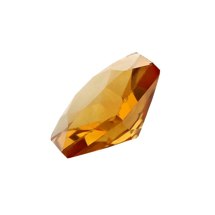 Citrine Hexagon Faceted Gemstone