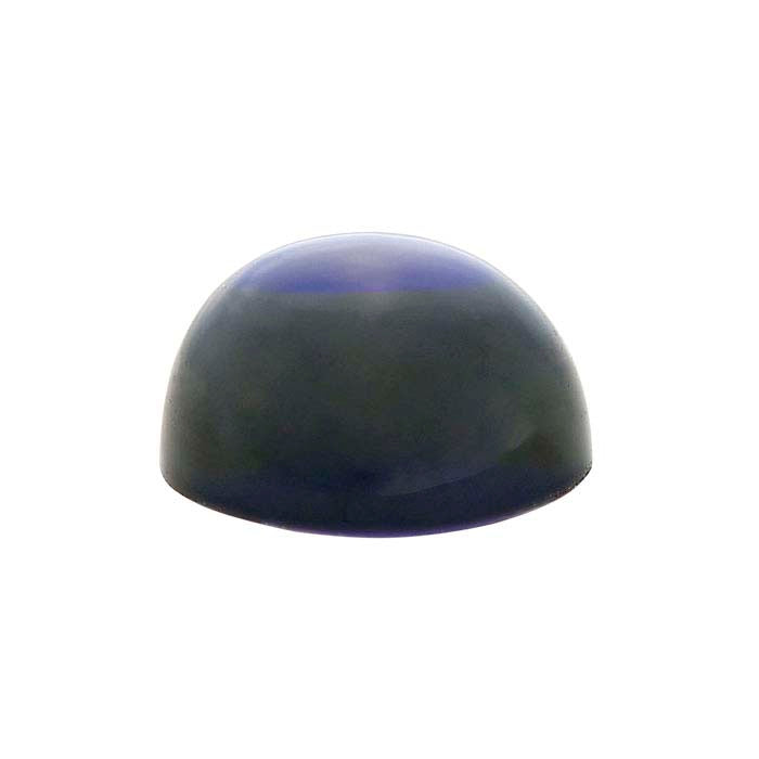 Lab-Grown Sapphire Round Cabochon