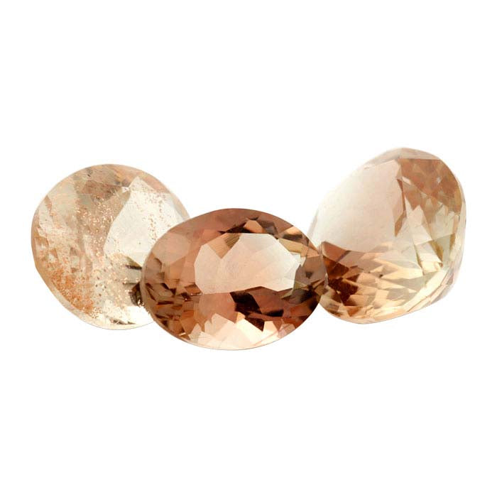 American Mined™ Oregon Schiller Sunstone™ Oval Faceted Gemstone