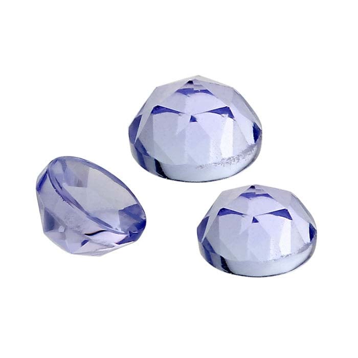 Tanzanite Round Rose-Cut Cabochon