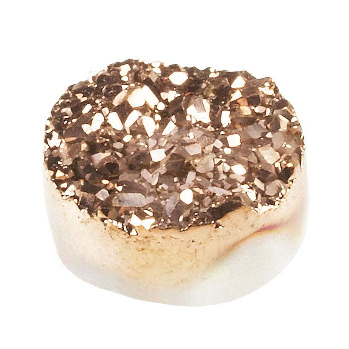 Ruby Faceted Round Bead Strand