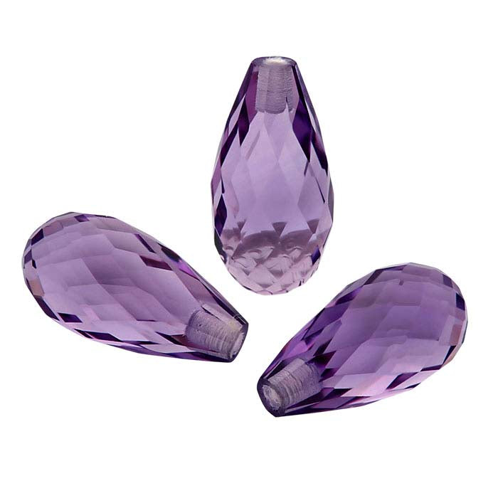 Amethyst Teardrop Briolette
