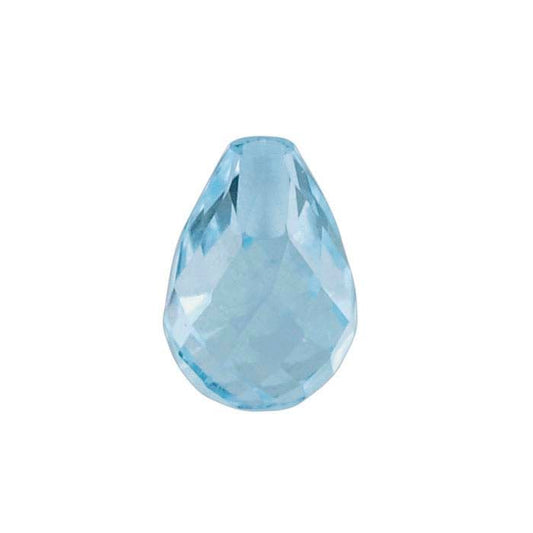Sky-Blue Topaz 6 x 4mm Teardrop Briolette