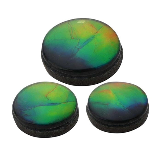 Korite Ammolite Rund Triplet Cabochon